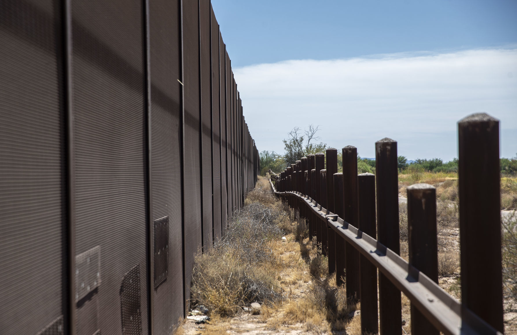 U.S. – Mexico border near Sasabe and Lukeville, Ariz.